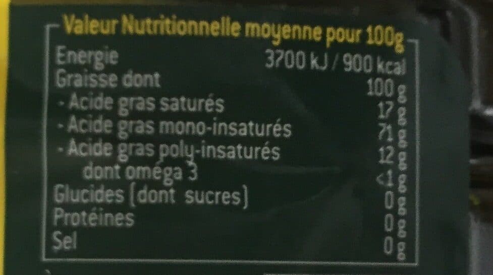 Cauvin Huile d'olive vierge extra packshot