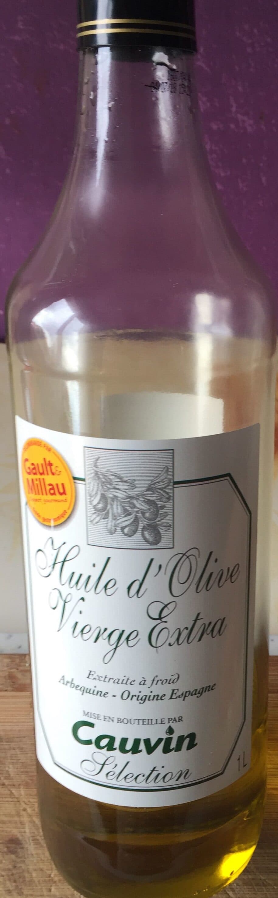 Cauvin Huile d'olive vierge extra packshot