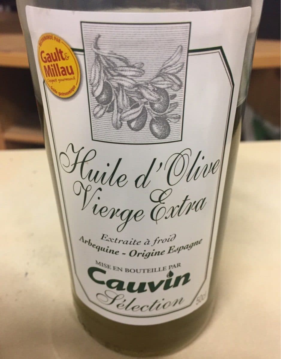 Cauvin Cauvin Huile d'olive vierge Extra packshot