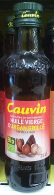 Cauvin Huile d'Argan grillé Bio Cauvin packshot