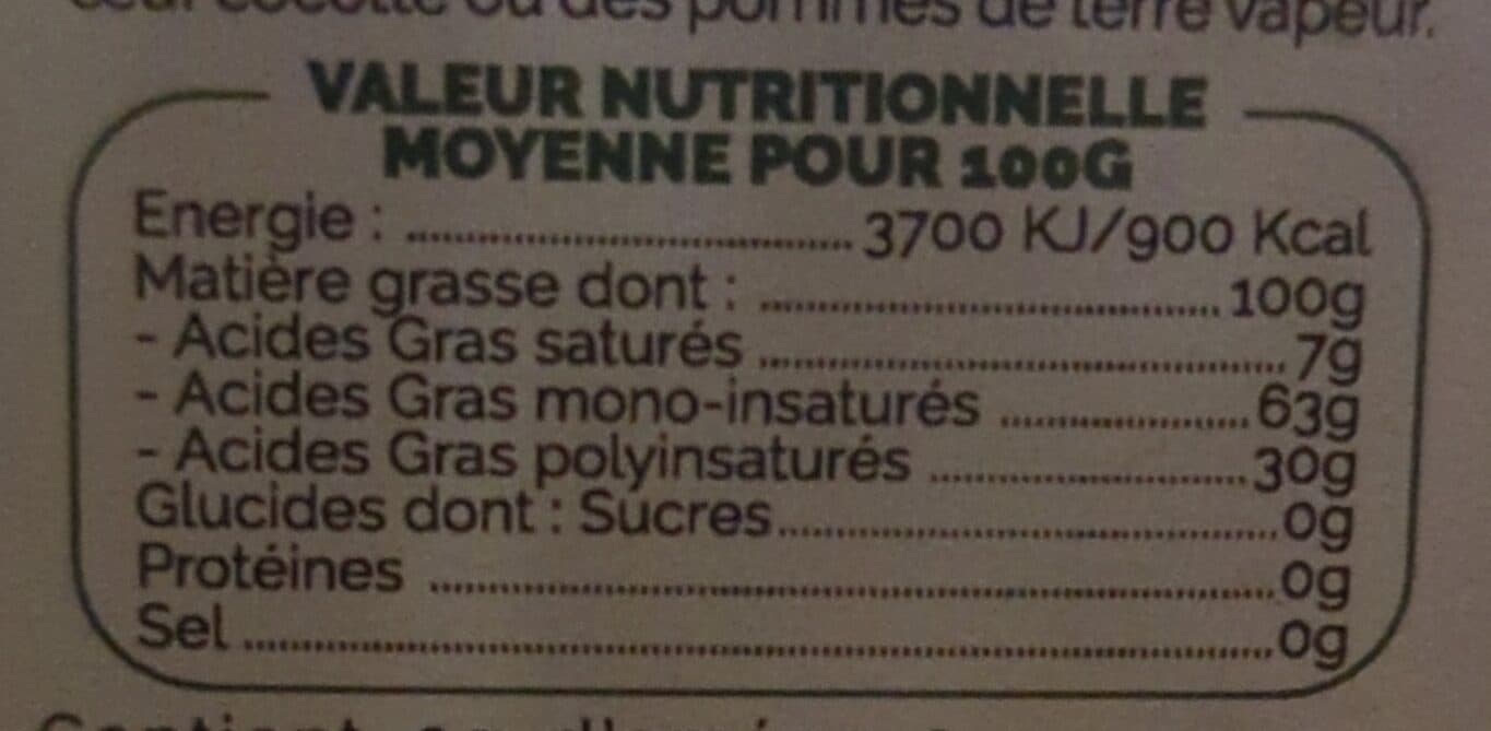Cauvin Huile à la truffe packshot