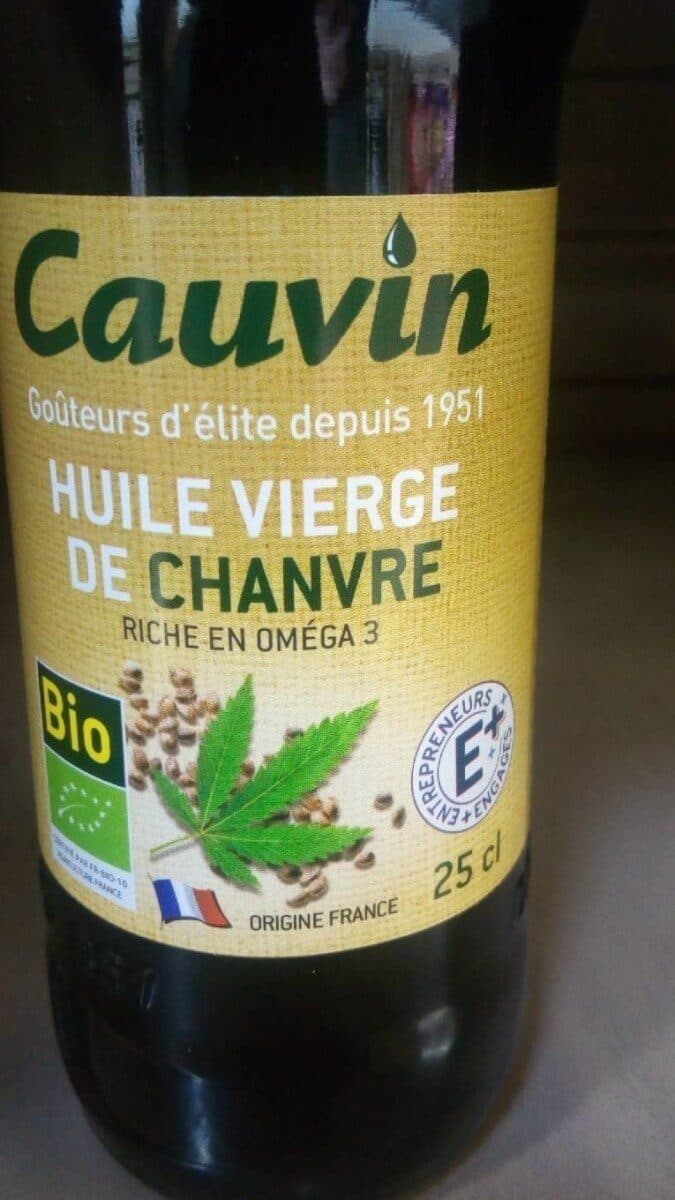 Cauvin Huile vierge de chanvre packshot