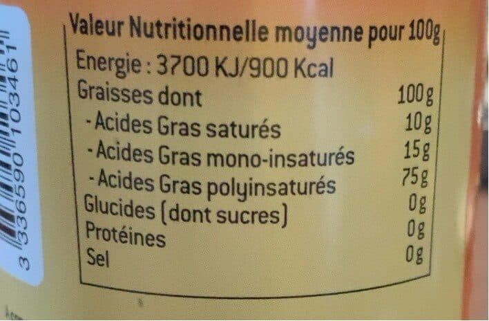 Cauvin Huile vierge de carthame packshot