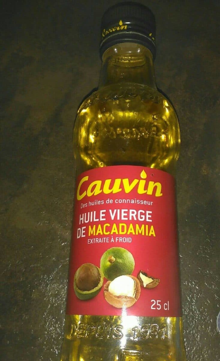 Cauvin Huile vierge de macadamia packshot