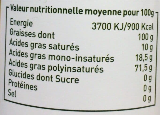 Cauvin huile de noix packshot