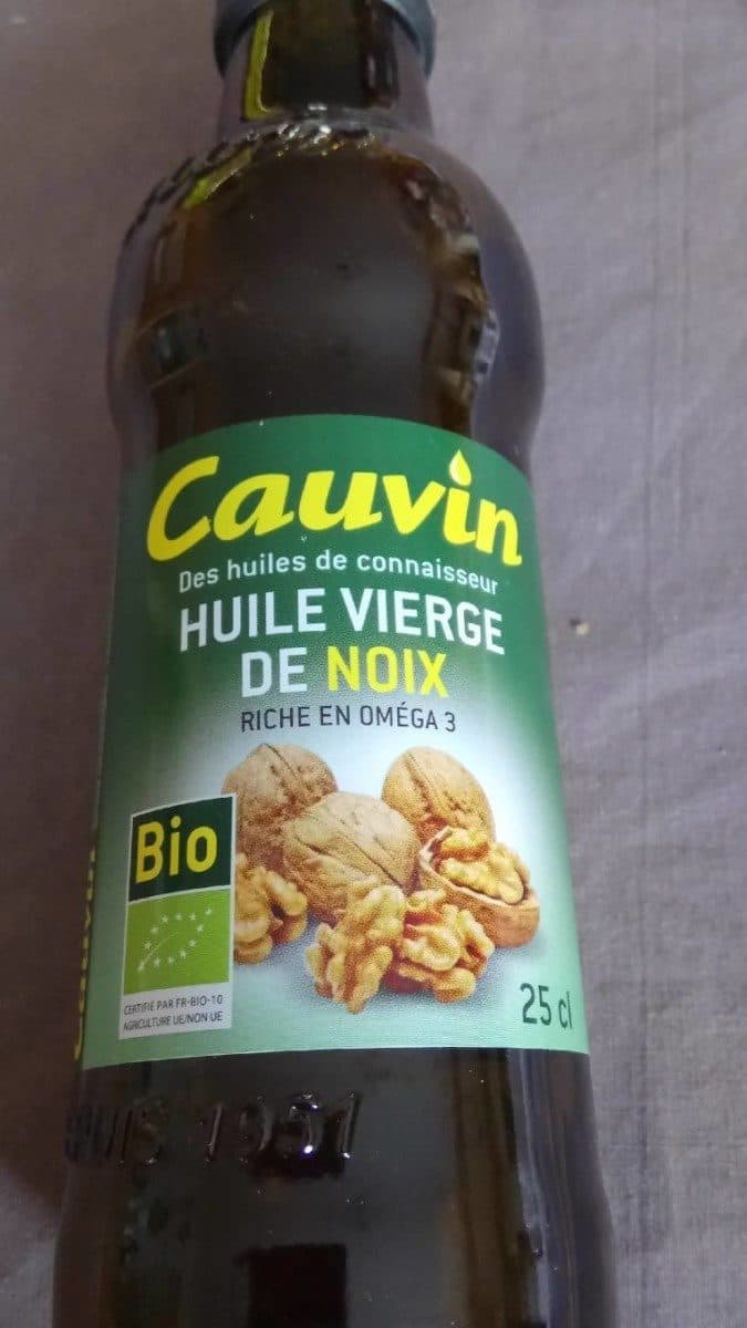 Cauvin Huile vierge de noix bio packshot