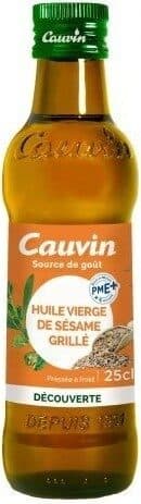 Cauvin Huile de sésame grillé packshot