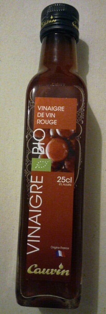 Cauvin Vinaigre Vin Rouge Bio packshot