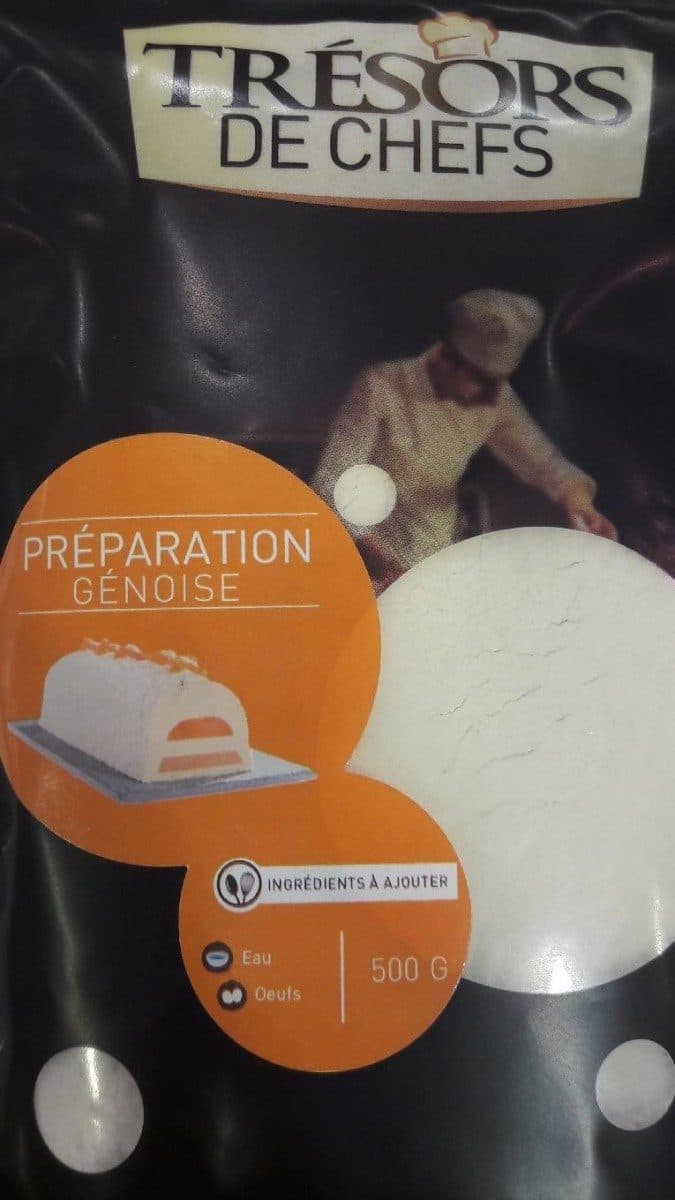 Tresors De Chefs Préparation Génoise packshot