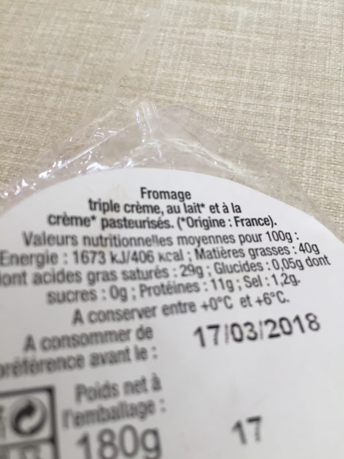 Germain Fromage triple crème packshot