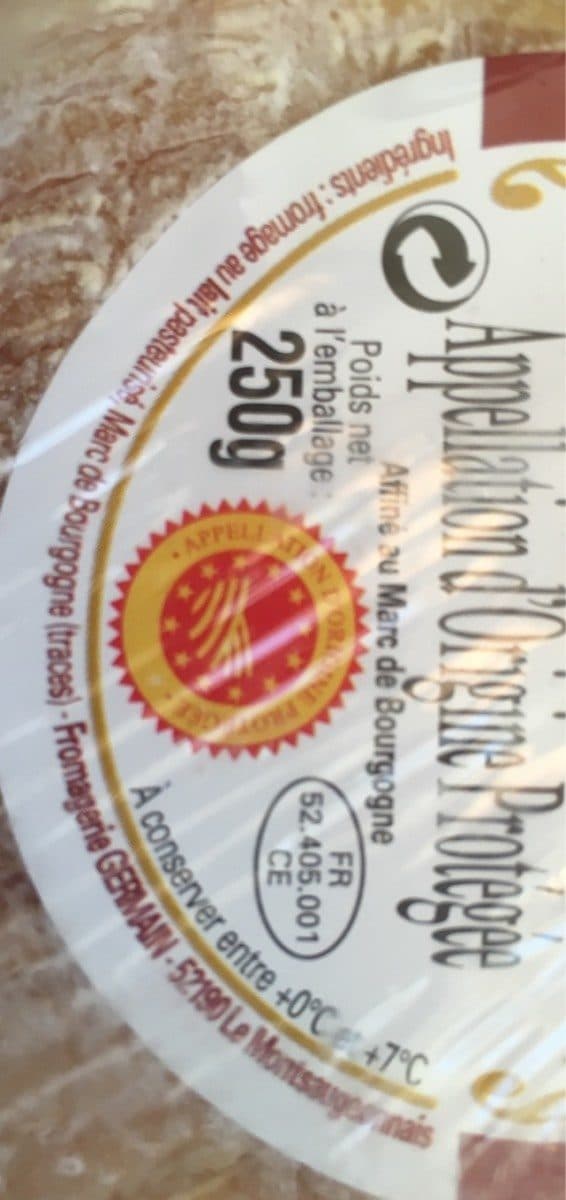 Fromagerie Germain Époisses affiné au marc de Bourgogne packshot