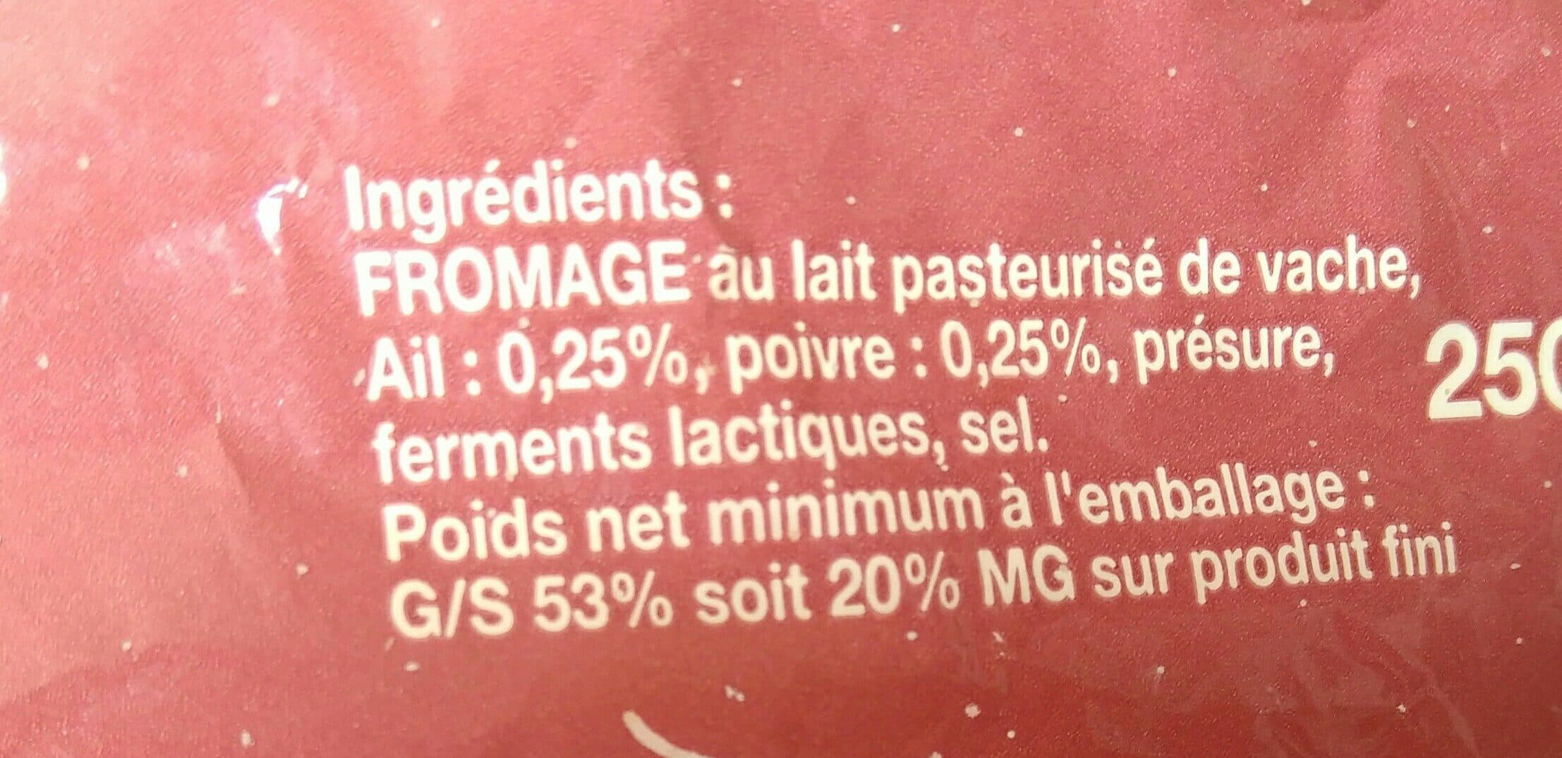 Open Food Facts Le Gaperon packshot