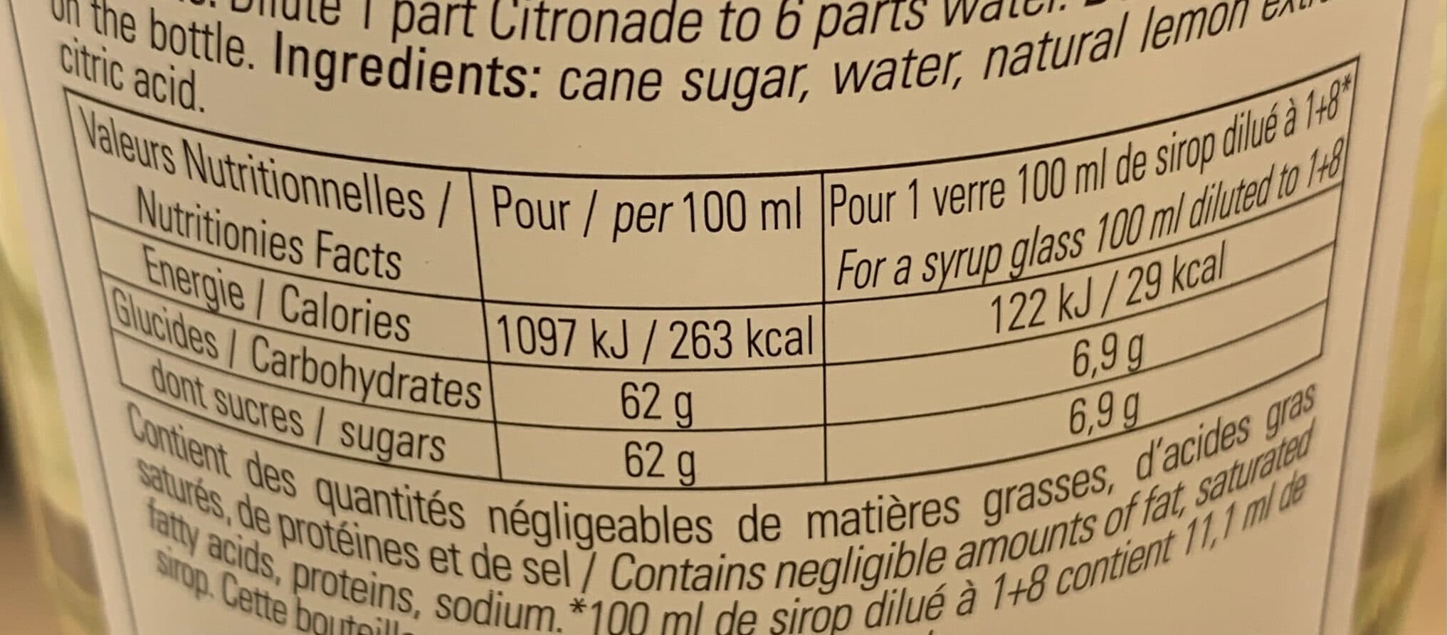 Bigallet Citronade packshot