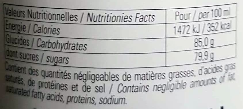 Bigallet Sirop ananas packshot