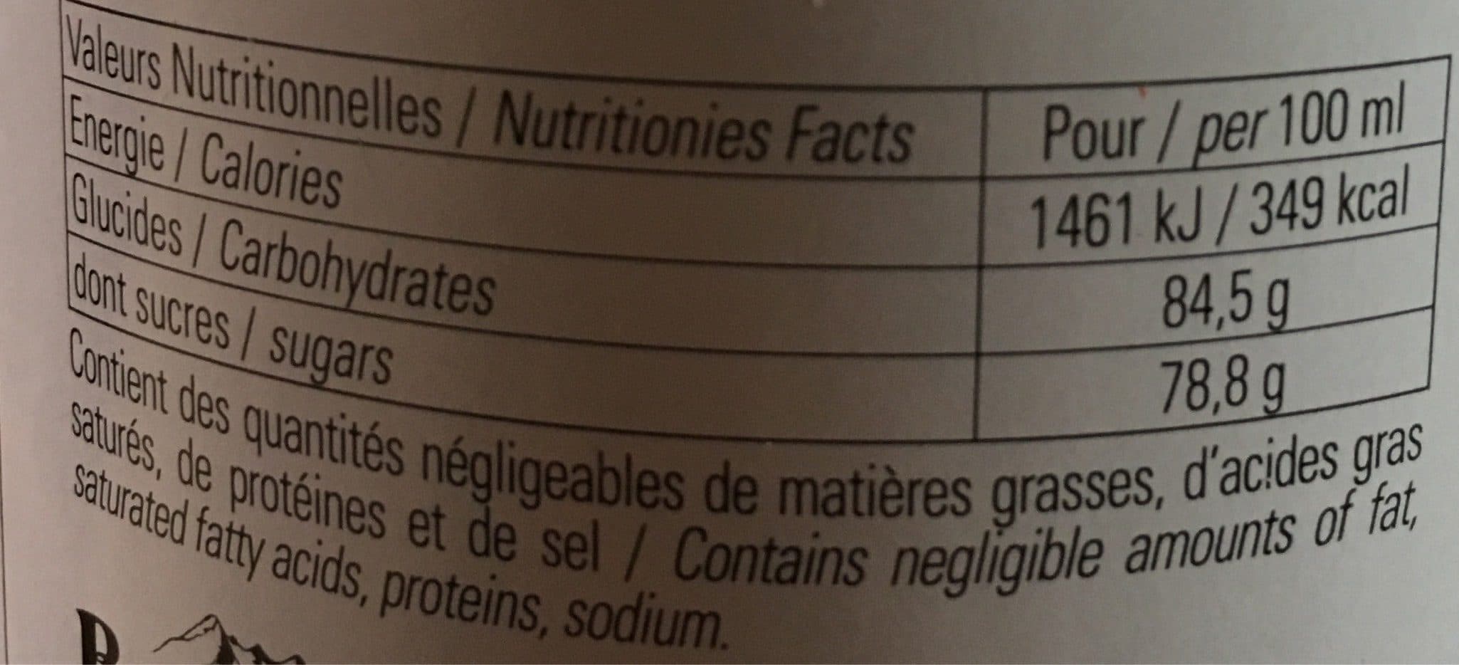 Bigallet Sirop cocktail fruits rouges packshot