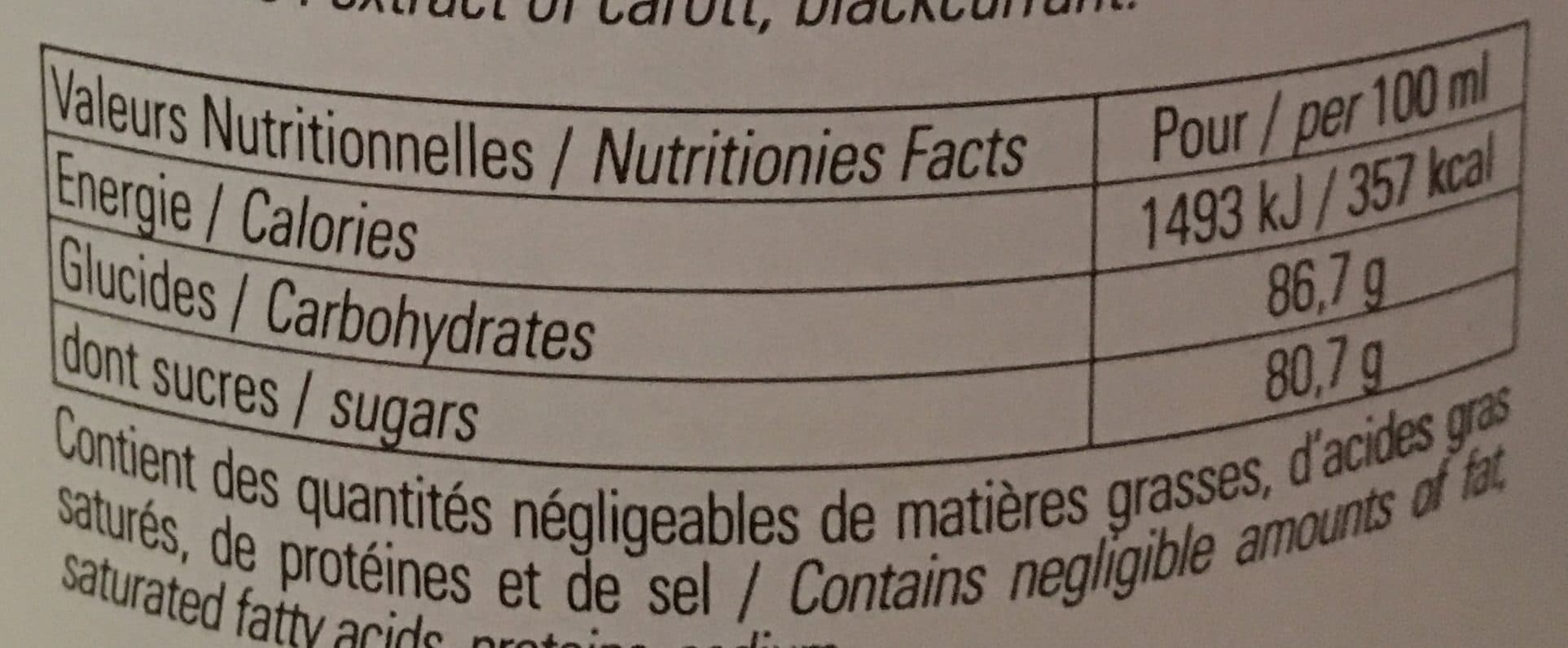 Bigallet Sirop fraise des bois fruitée packshot