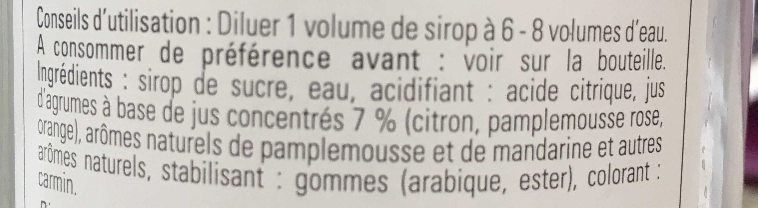 Bigallet Cocktail Agrumes packshot