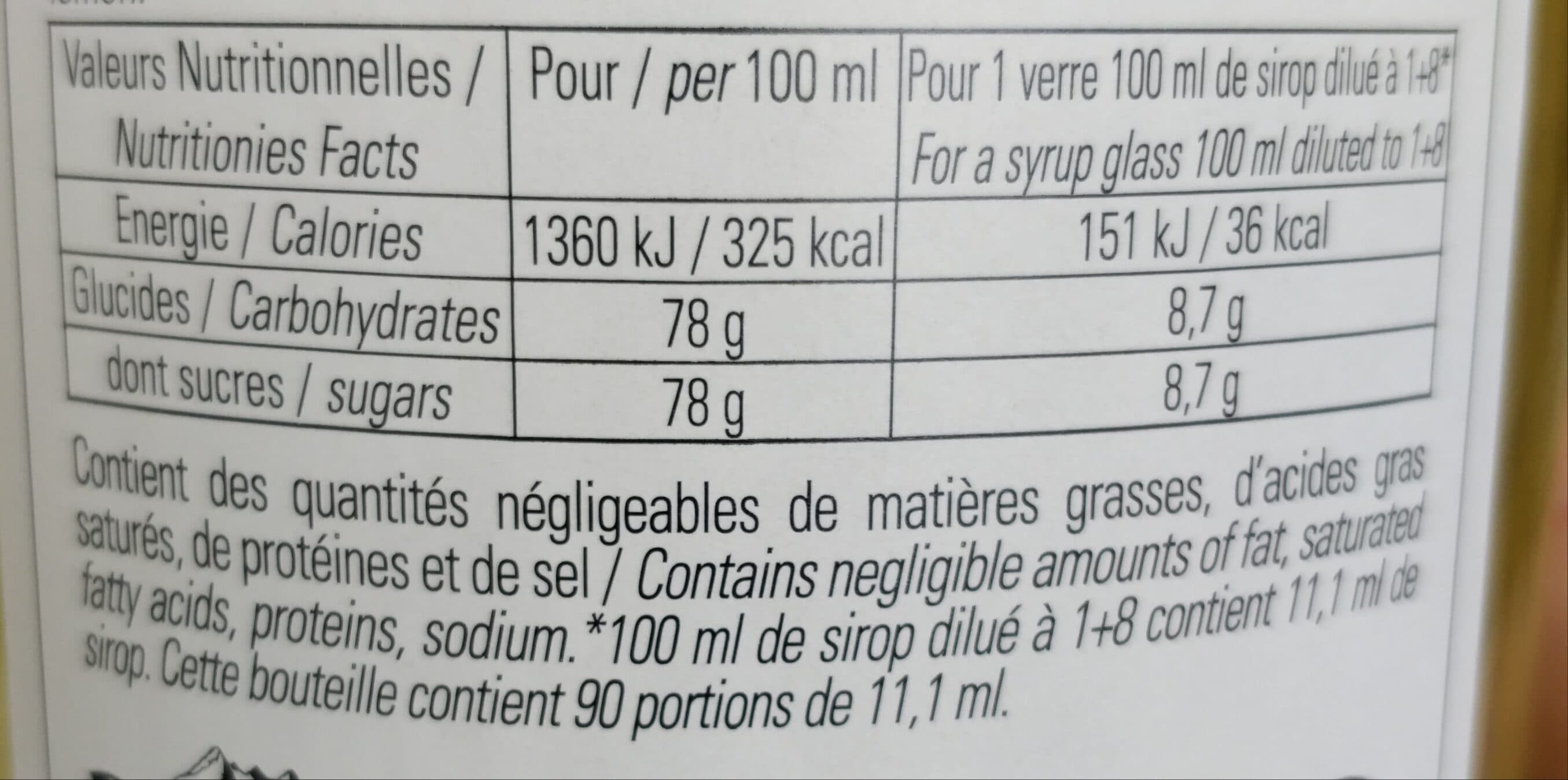 Bigallet Sirop de fleur de sureau packshot