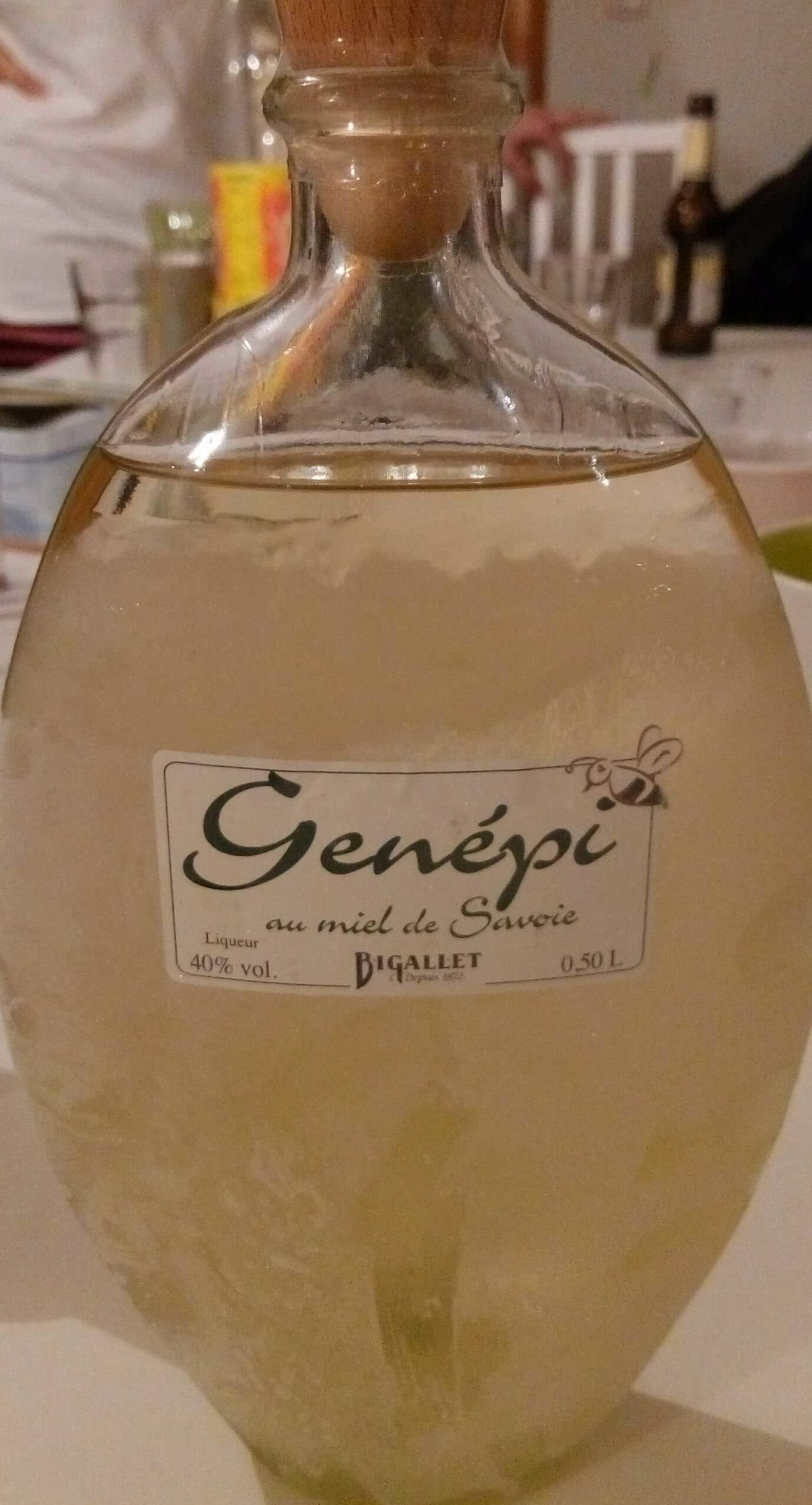Bigallet Génépi au miel de Savoie packshot