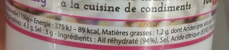 Les Aulx du Sud-Ouest Ail en Purée packshot