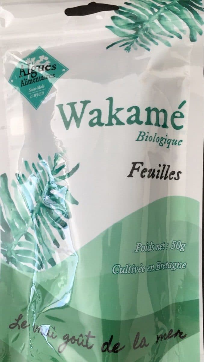 Open Food Facts Wakamé feuilles packshot