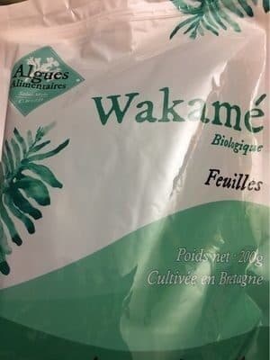Algues Alimentaires Wakamé bio packshot