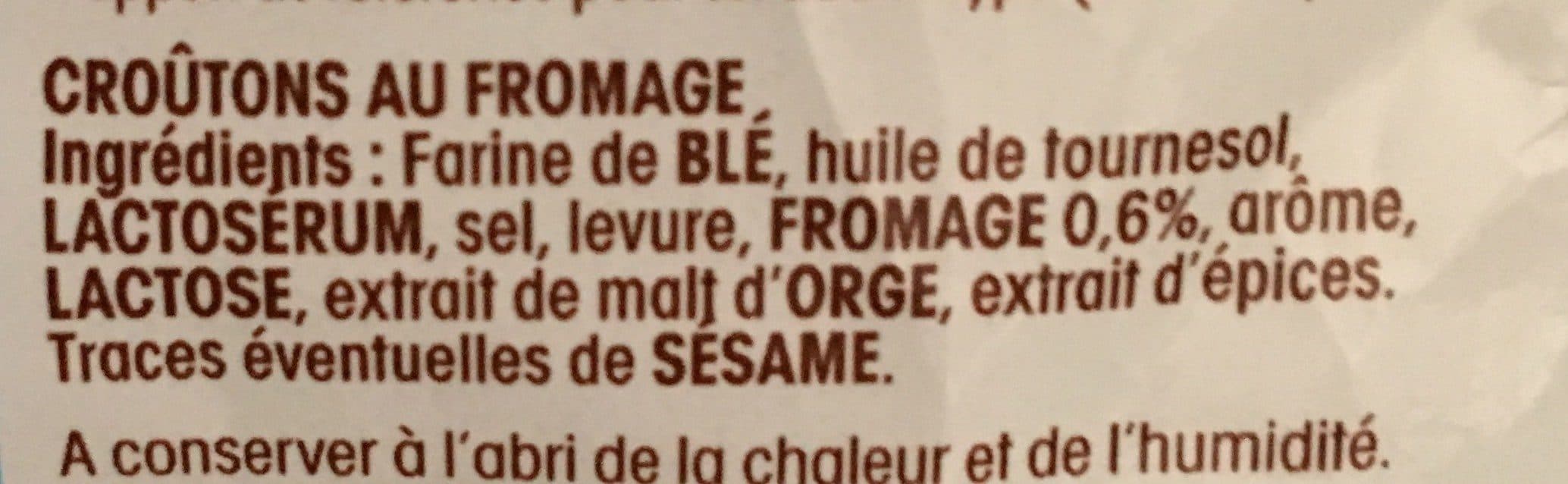 Intersnack Croûtons Au Fromage packshot