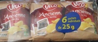 Intersnack Chips à l'ancienne au sel fin packshot