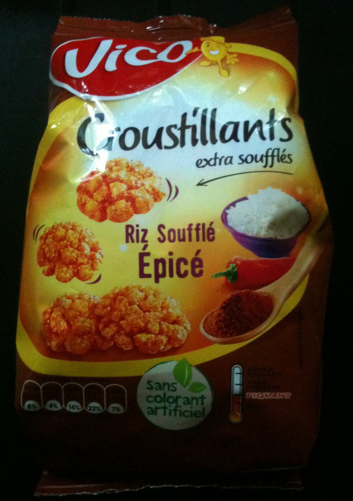 Vico Croustillants Extra Soufflé Epicé packshot
