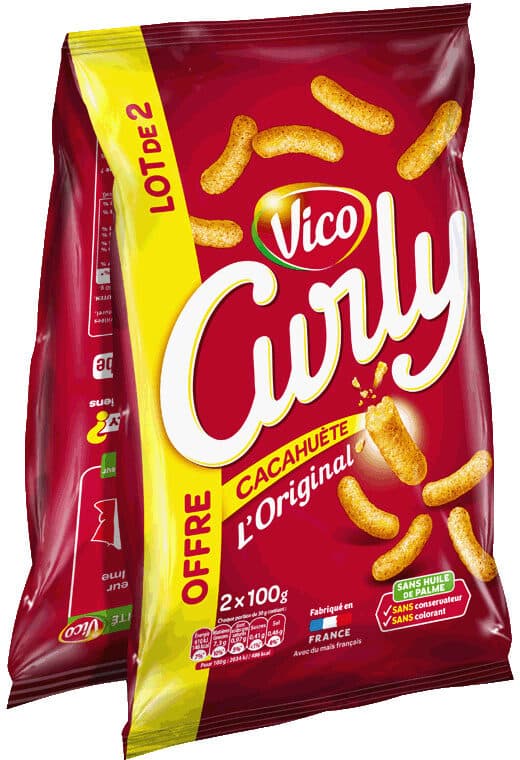Curly Curly Cacahuète L'Original packshot