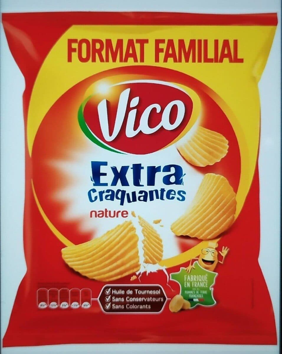Intersnack Extra craquantes nature packshot