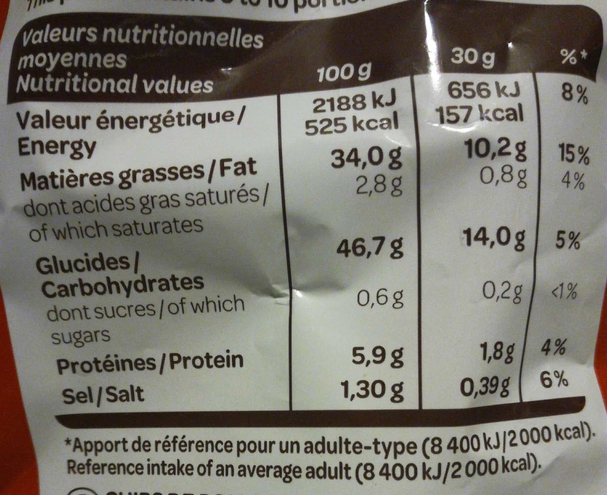 Intersnack La classique nature packshot