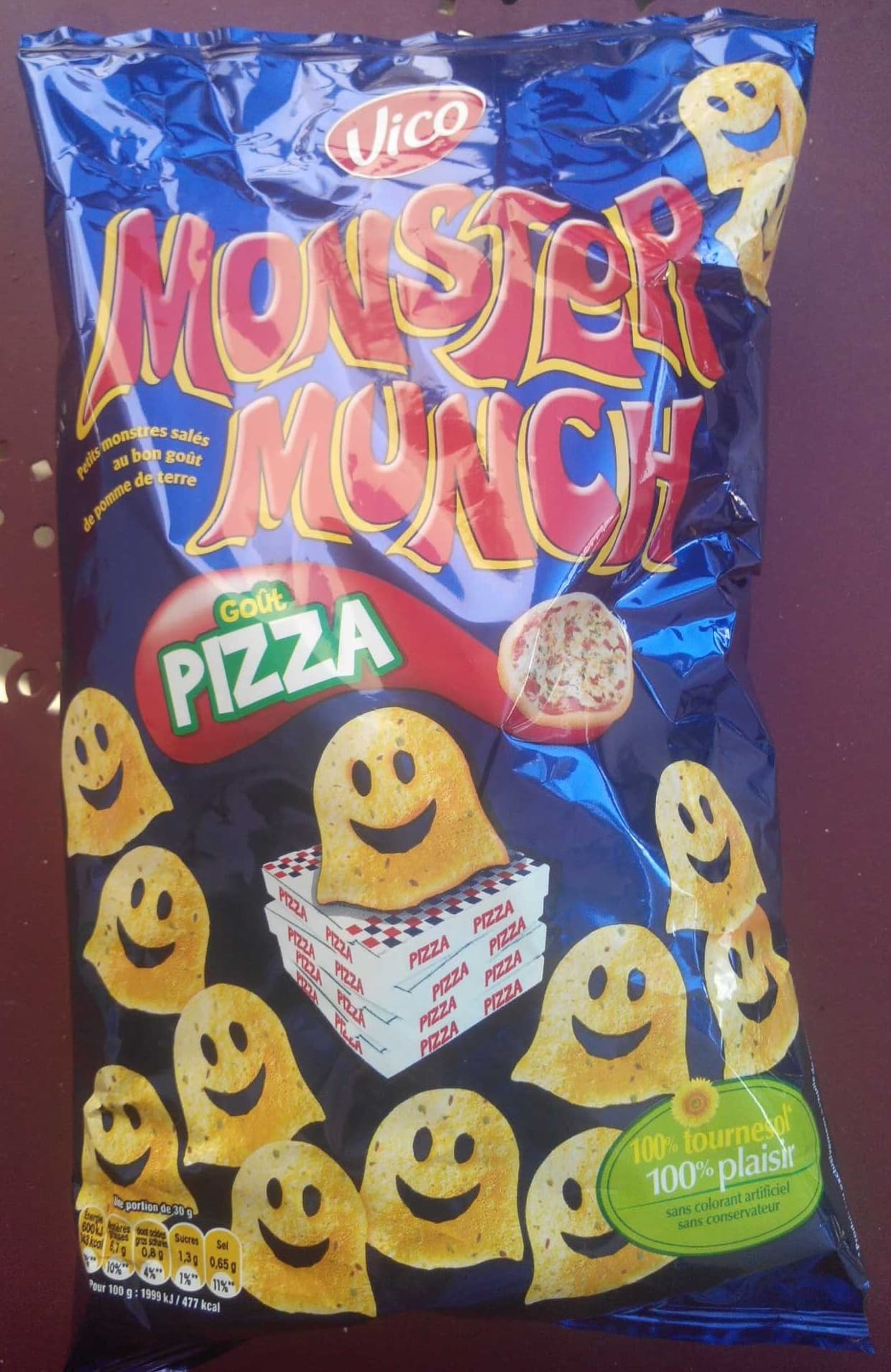Monster Munch Monster Munch goût Pizza packshot