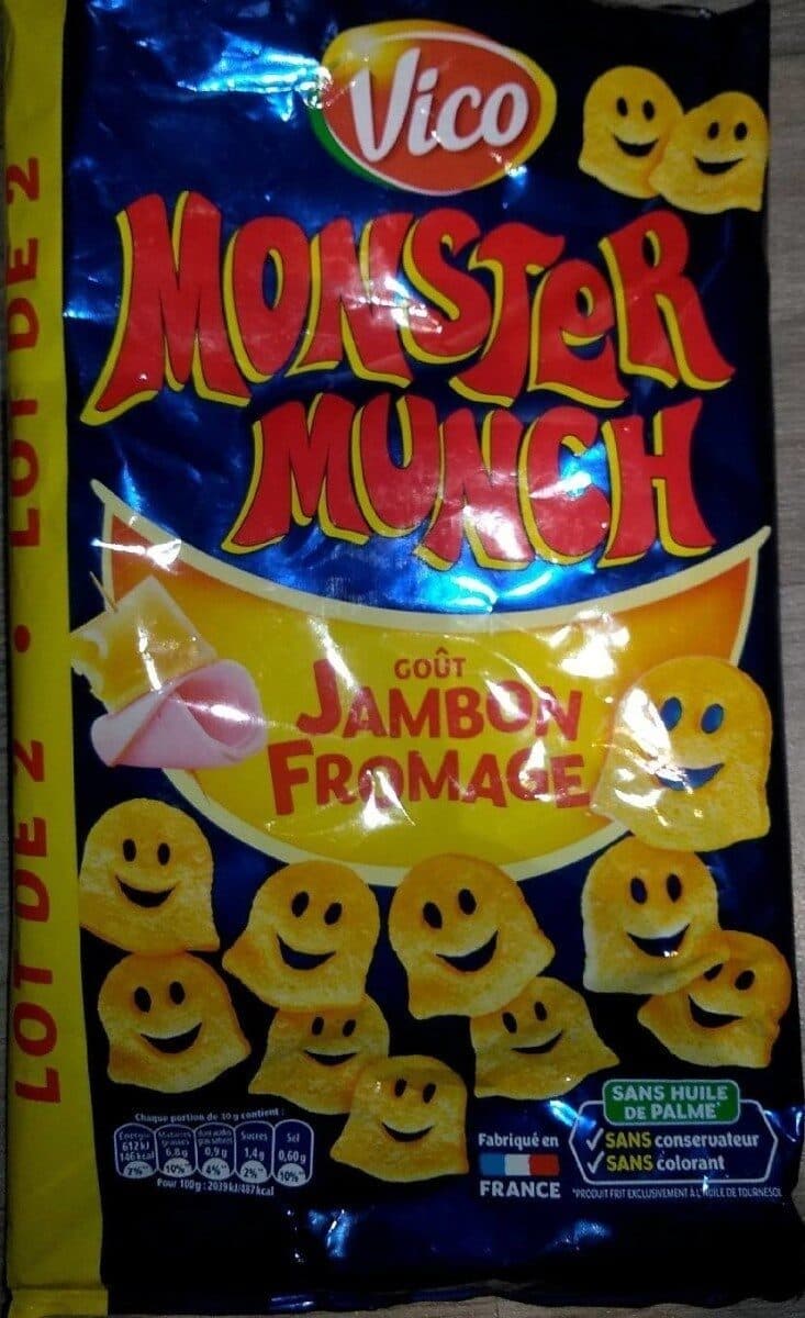 Intersnack Monster Munch - goût jambon fromage packshot