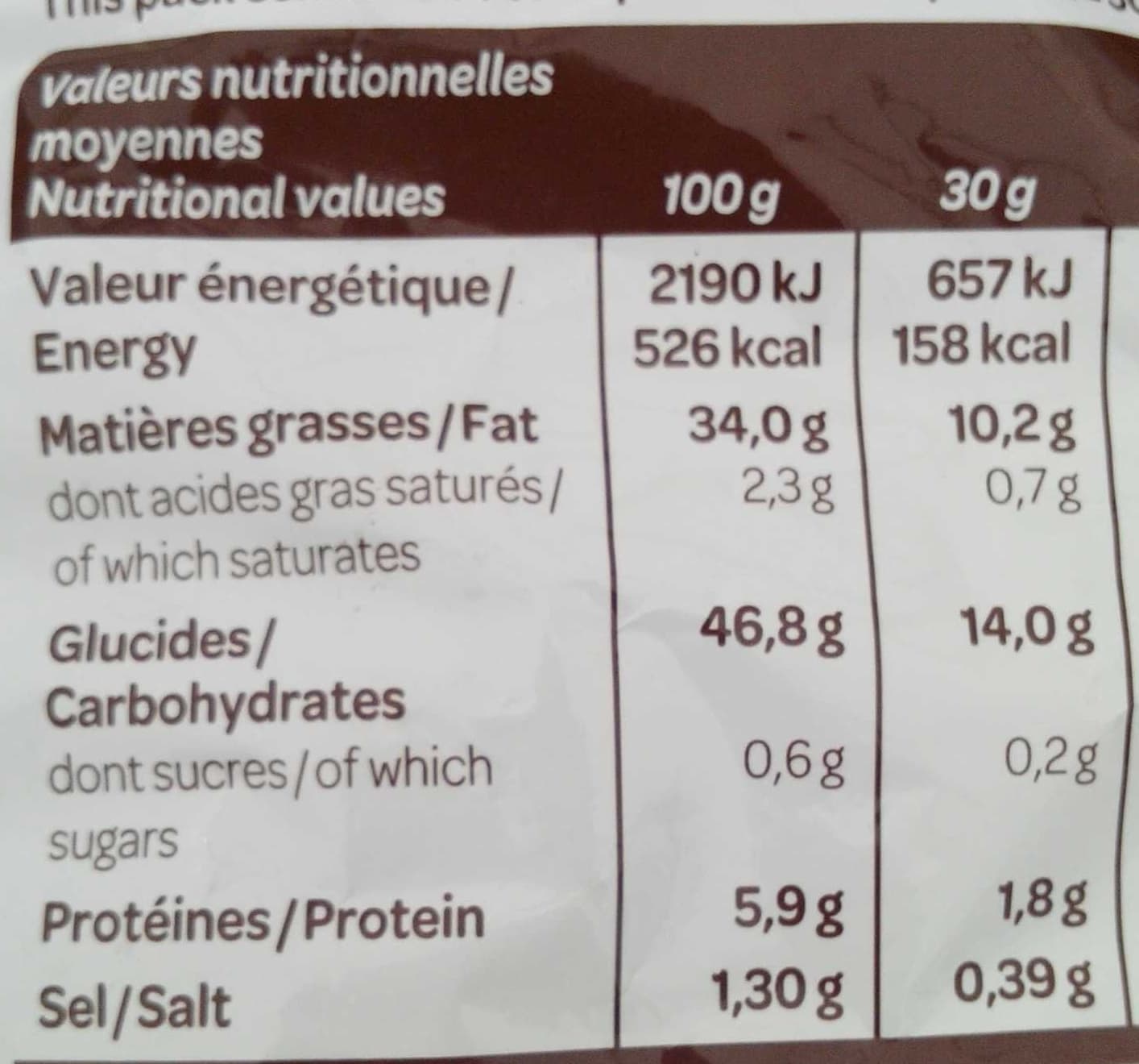 Intersnack Chips Extra craquantes nature packshot