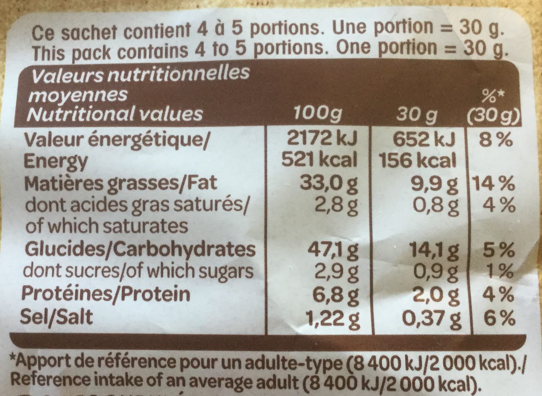 Intersnack Chips La Gourmande (lot de 2, +10% gratuit) packshot