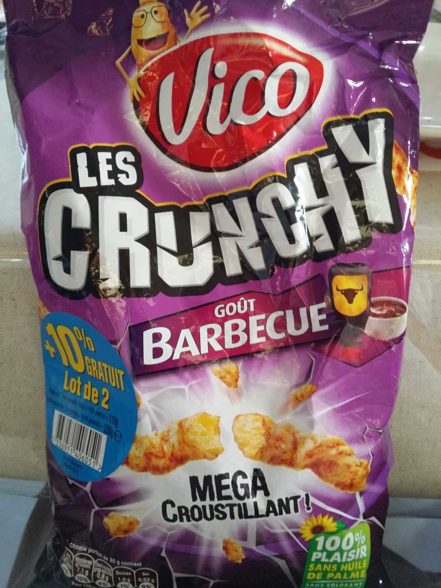 Intersnack Les Crunchy goût Barbecue packshot