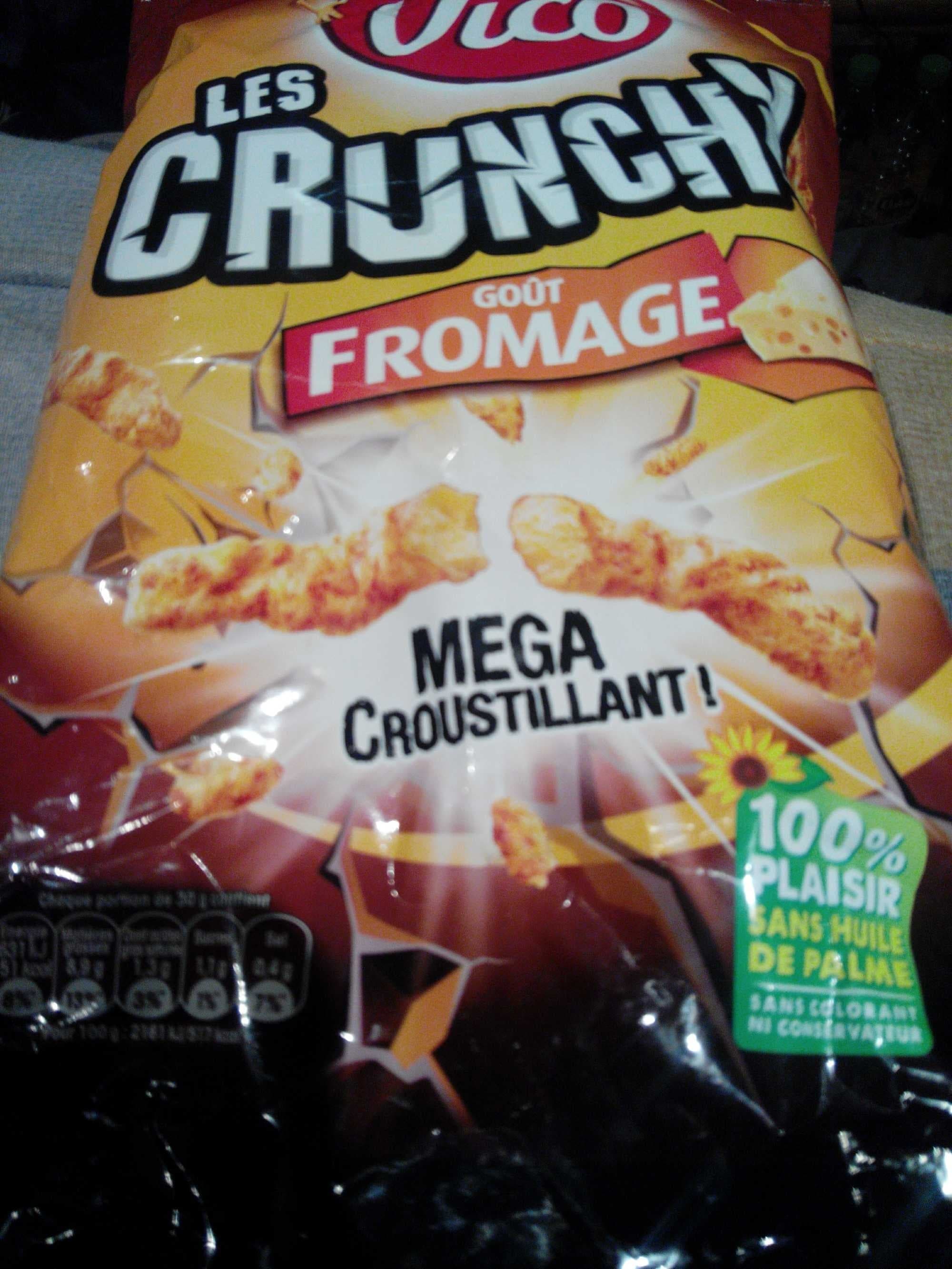 Intersnack Les Crunchy Goût Fromage packshot