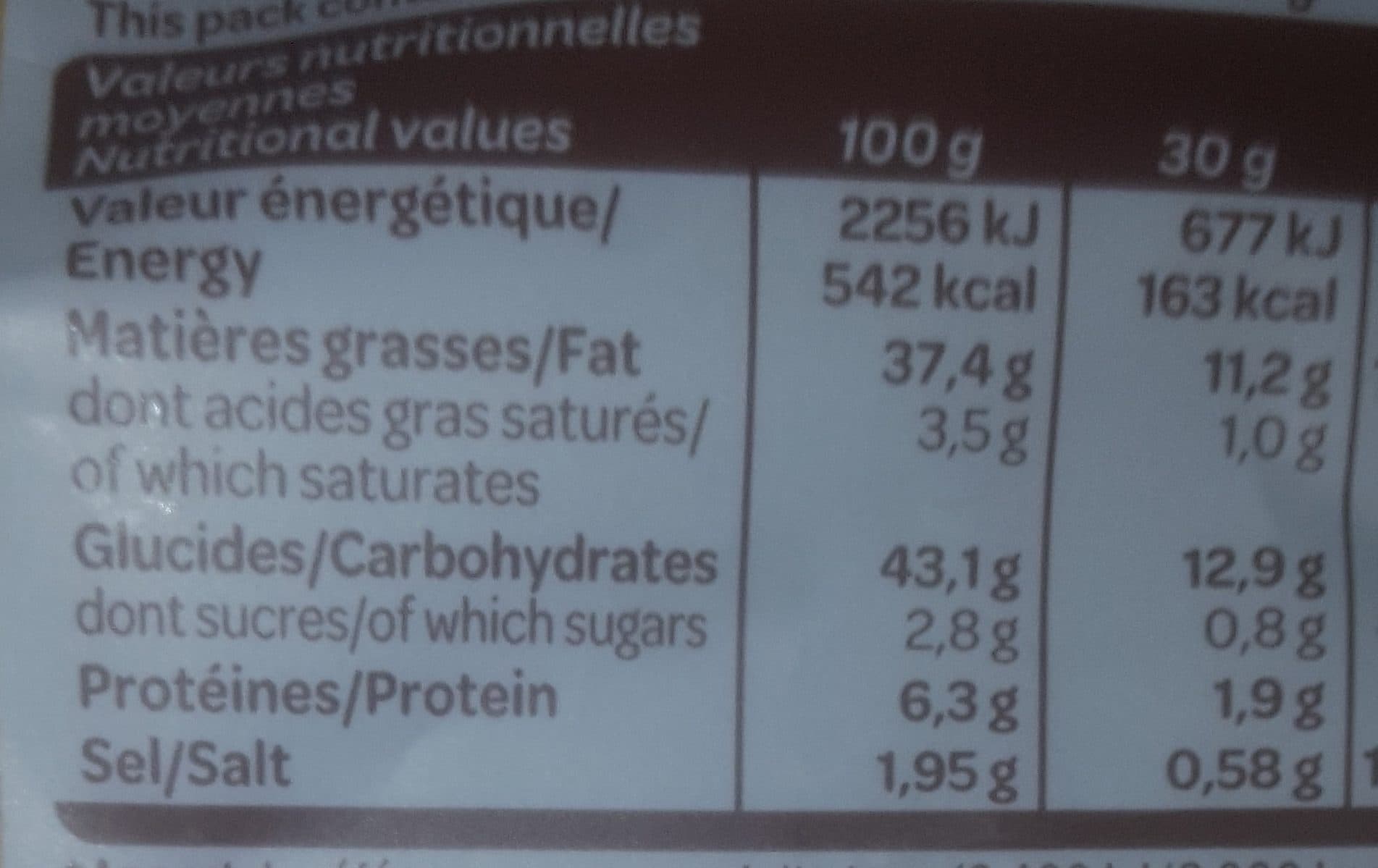 Intersnack La savoureuse (lot de 2, +10% gratuit) packshot