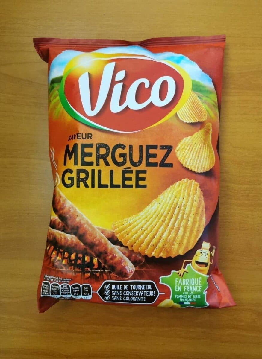 Intersnack Vico Chips Saveur Merguez Grillée packshot