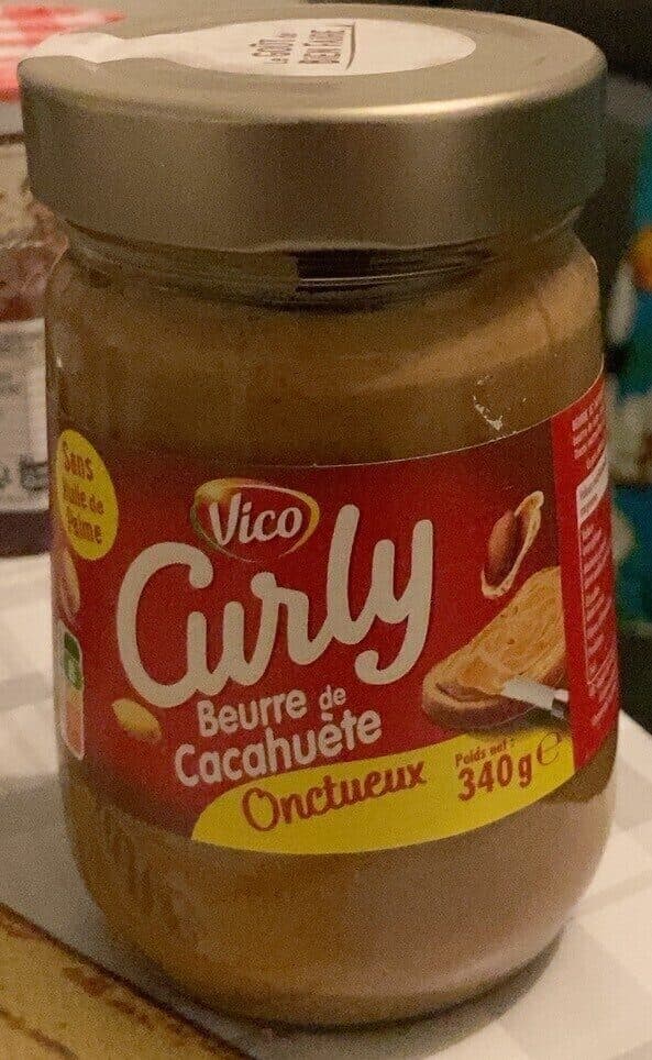 Curly Pâte à tartiner Curly cacahuète packshot