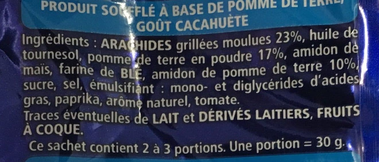 Intersnack Monster Munch Goût Cacahuète packshot