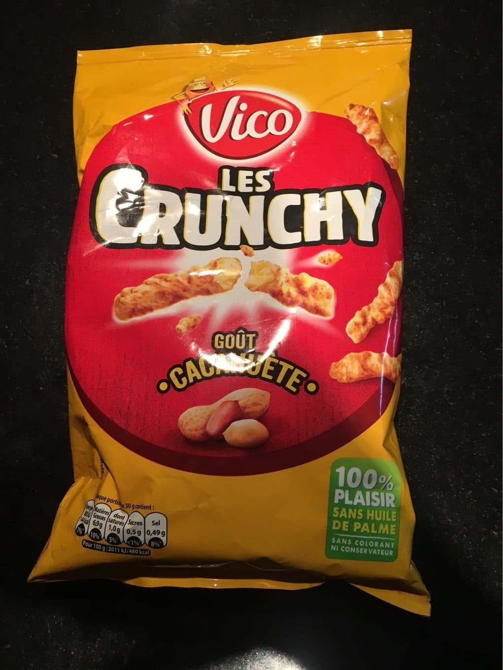 Vico Les Crunchy Goût Cacahuète packshot