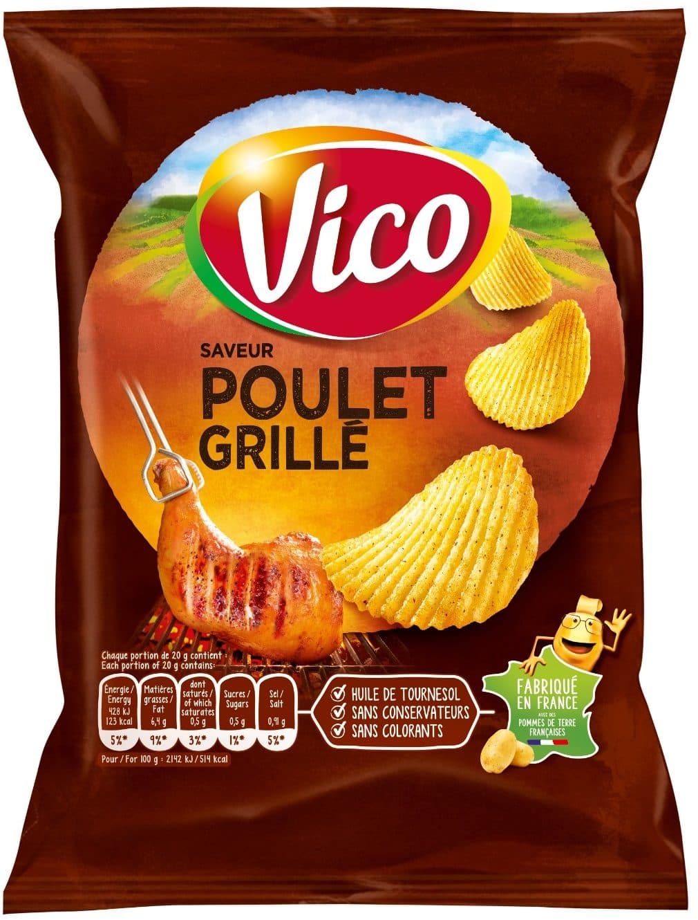 Intersnack Saveur Poulet grillé packshot