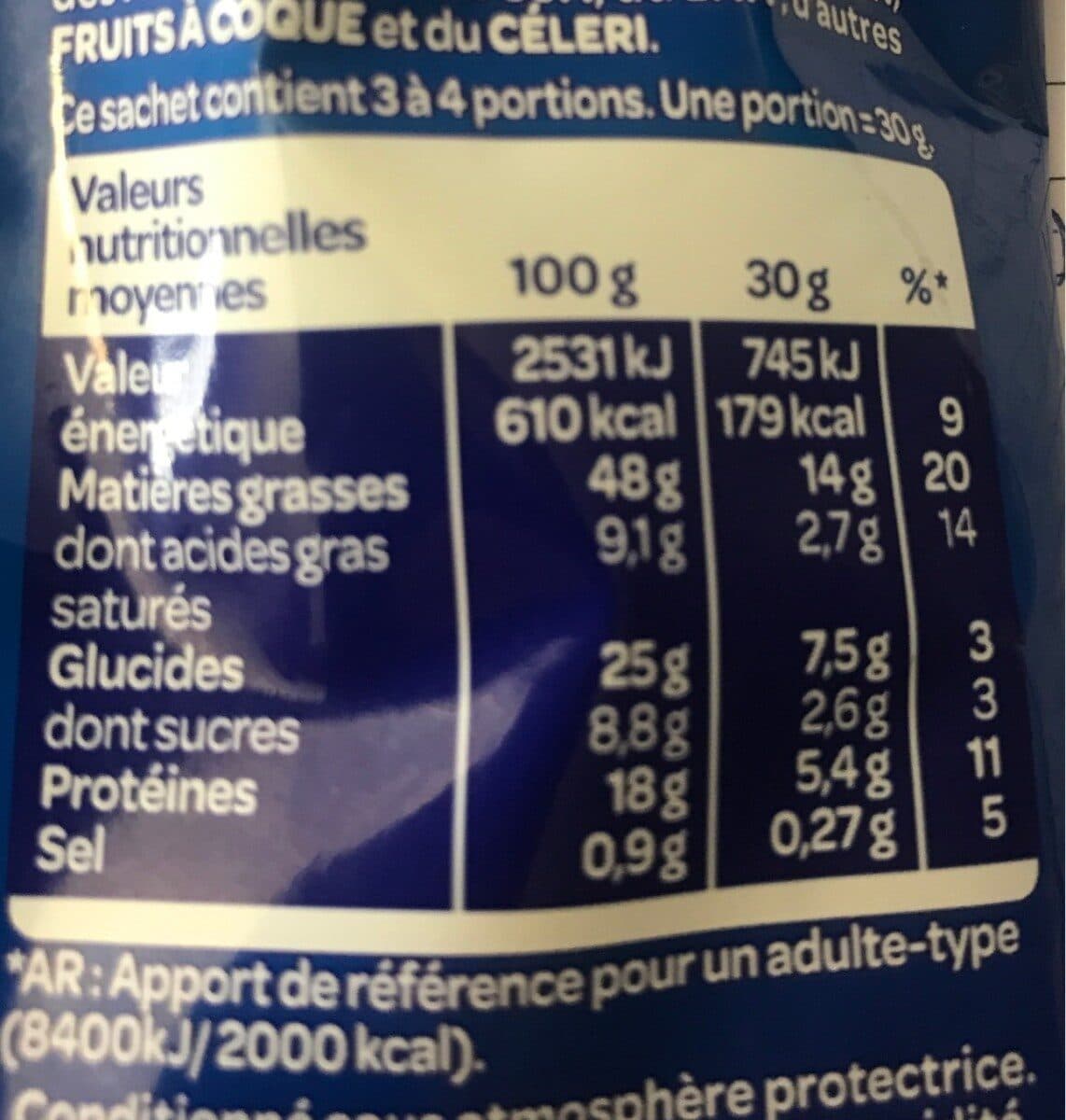 Intersnack Noix de cajou au sel de Guérande packshot