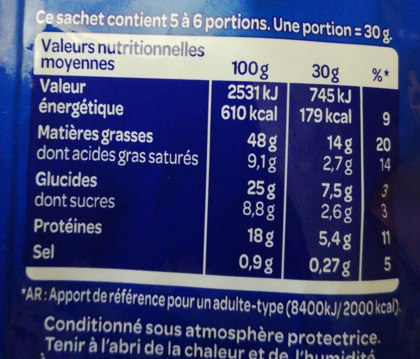 Intersnack Noix de cajou au sel de Guerande packshot