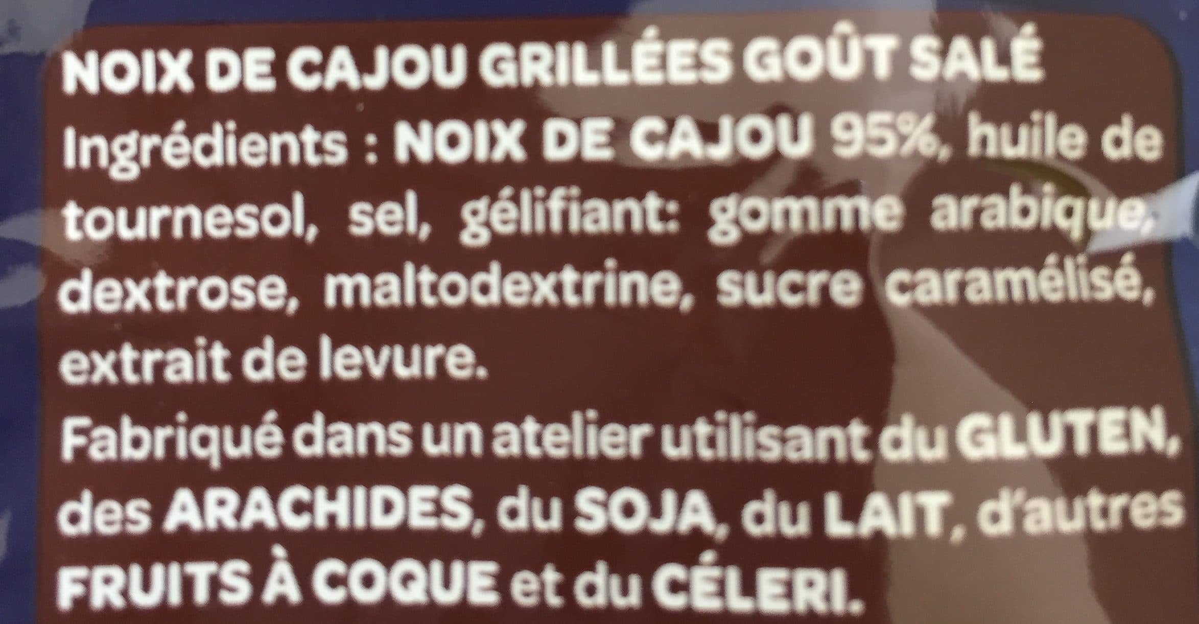 Intersnack Les Intenses Noix de Cajou packshot