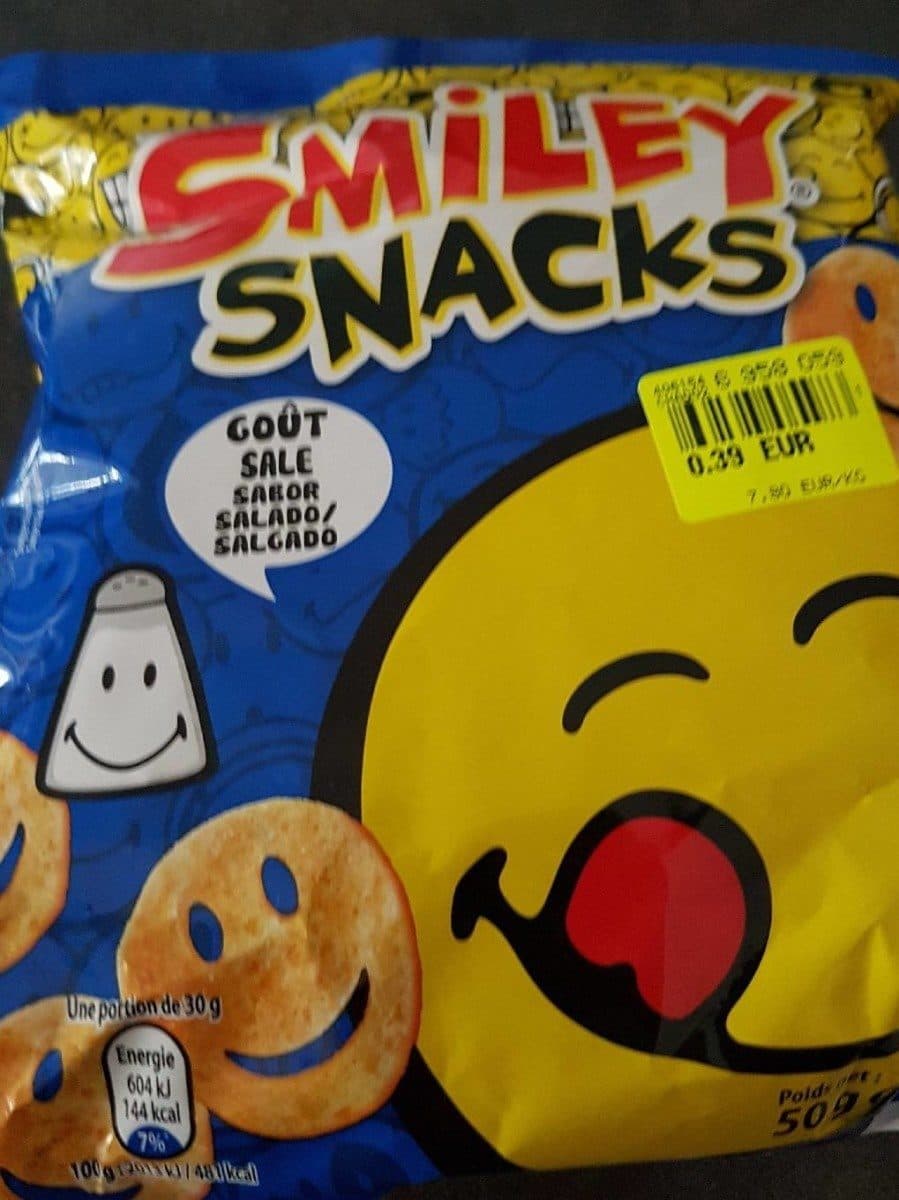 Open Food Facts Smiley snacks packshot