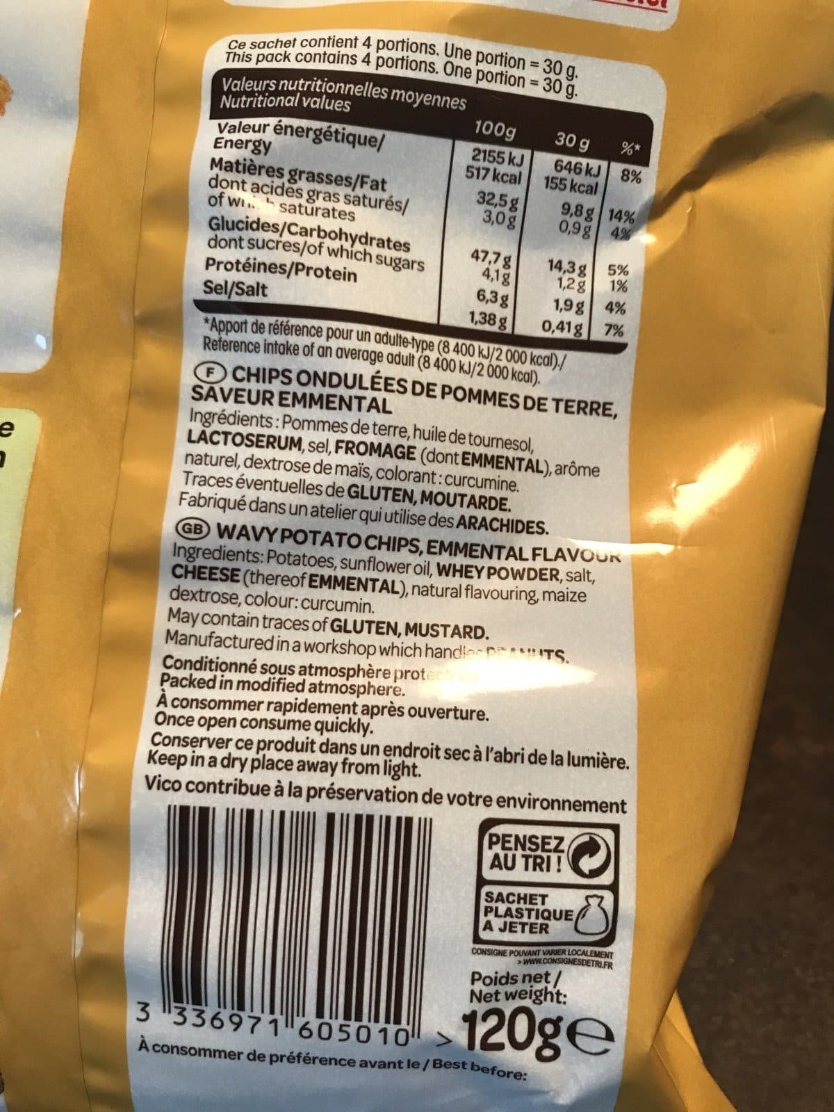 Intersnack Saveur emmental packshot