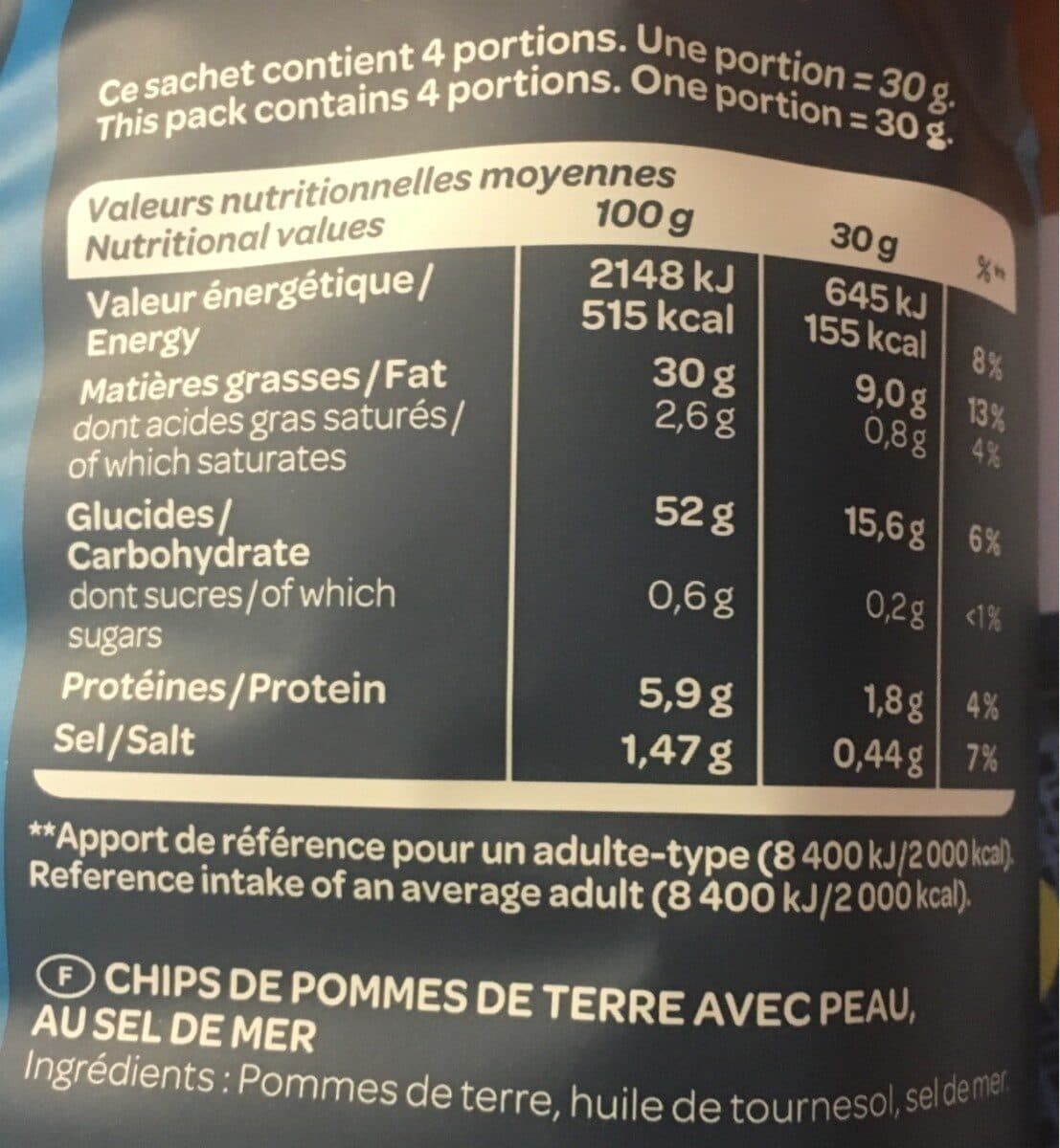 Vico Chips Kettle Cooked Gaufrette Sel de Mer packshot